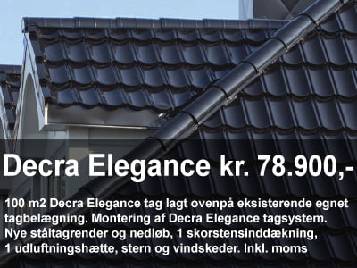 Decra Elegance priseksempel