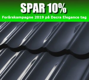 Forårskampagne 2019 på Decra Elegance tag