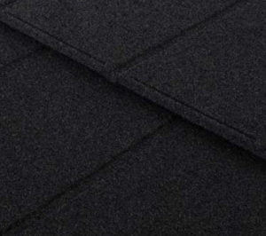 Metrotile IPANEL tagplader Sort