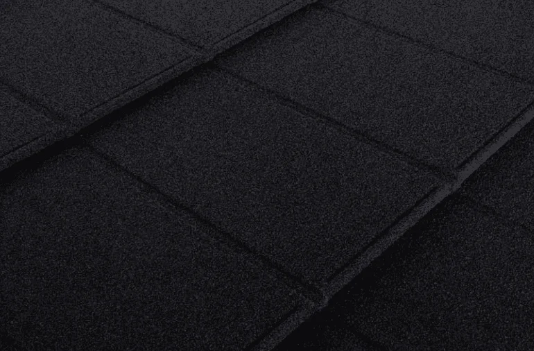 Metrotile Ipanel QUARTZ ståltag sort