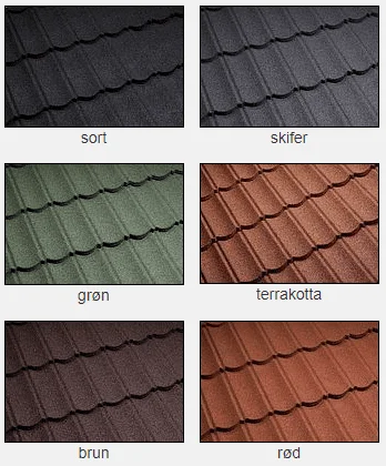 Metrotile Shake fås i seks flotte farver