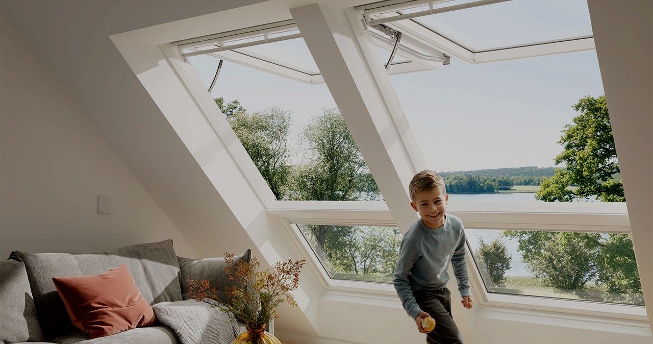Luk lyset ind på førstesalen i Stakroge med VELUX ovenlysvinduer