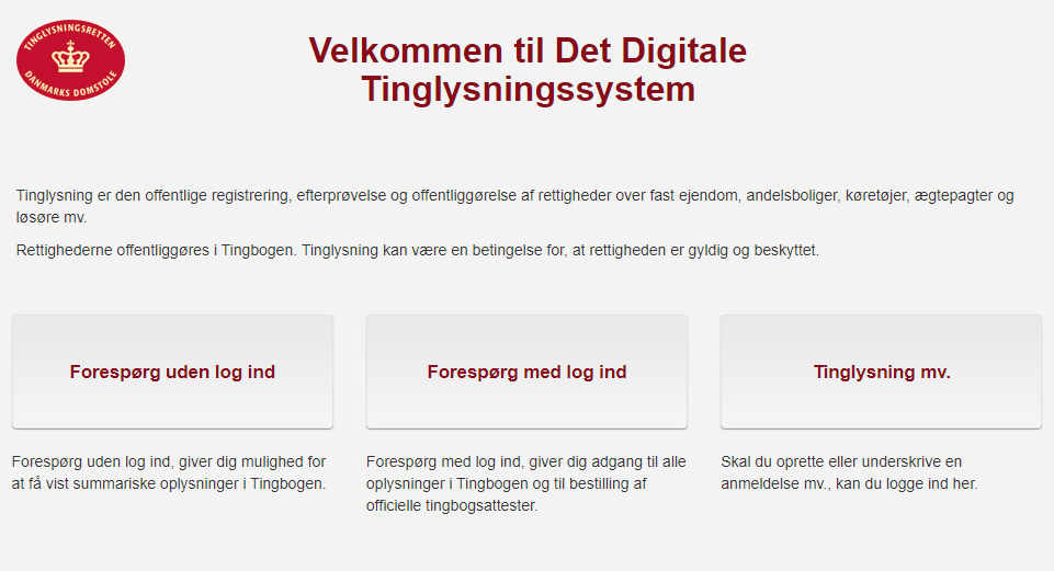 Tjek tinglysningen hvis du skal have nyt tag