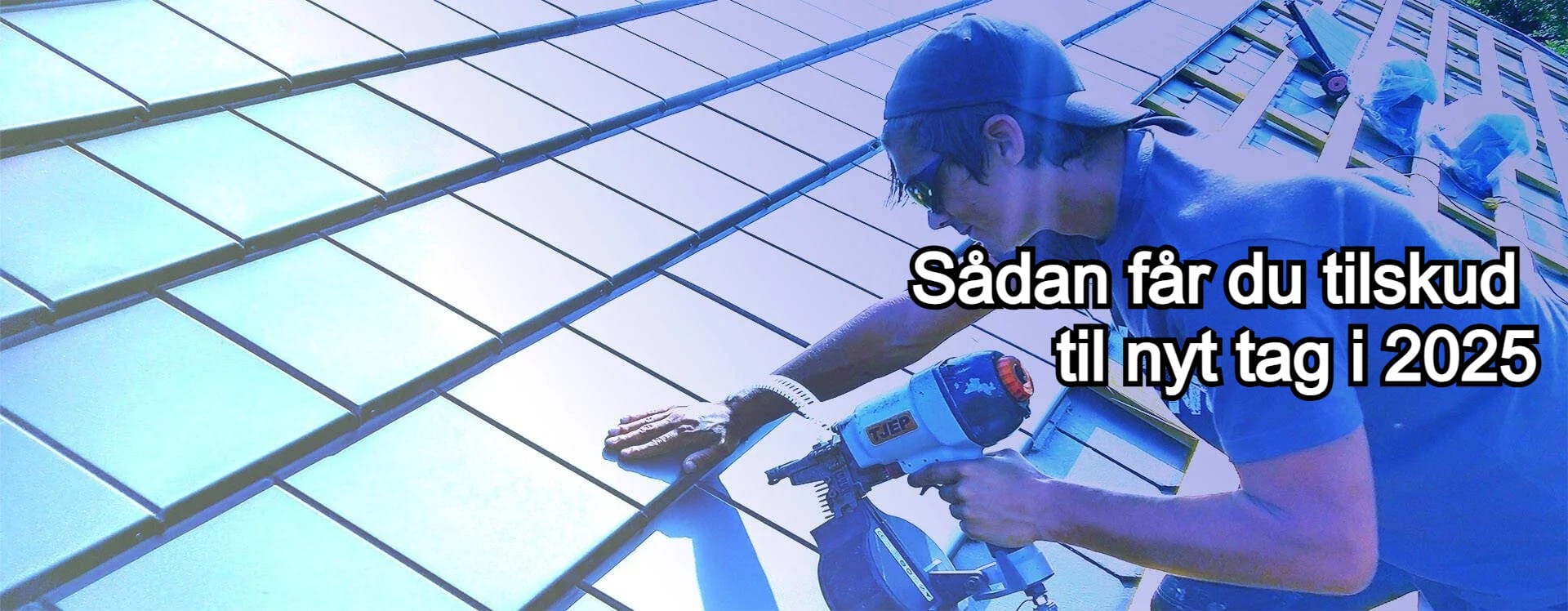Sådan får du tilskud til nyt tag og tagrenovering